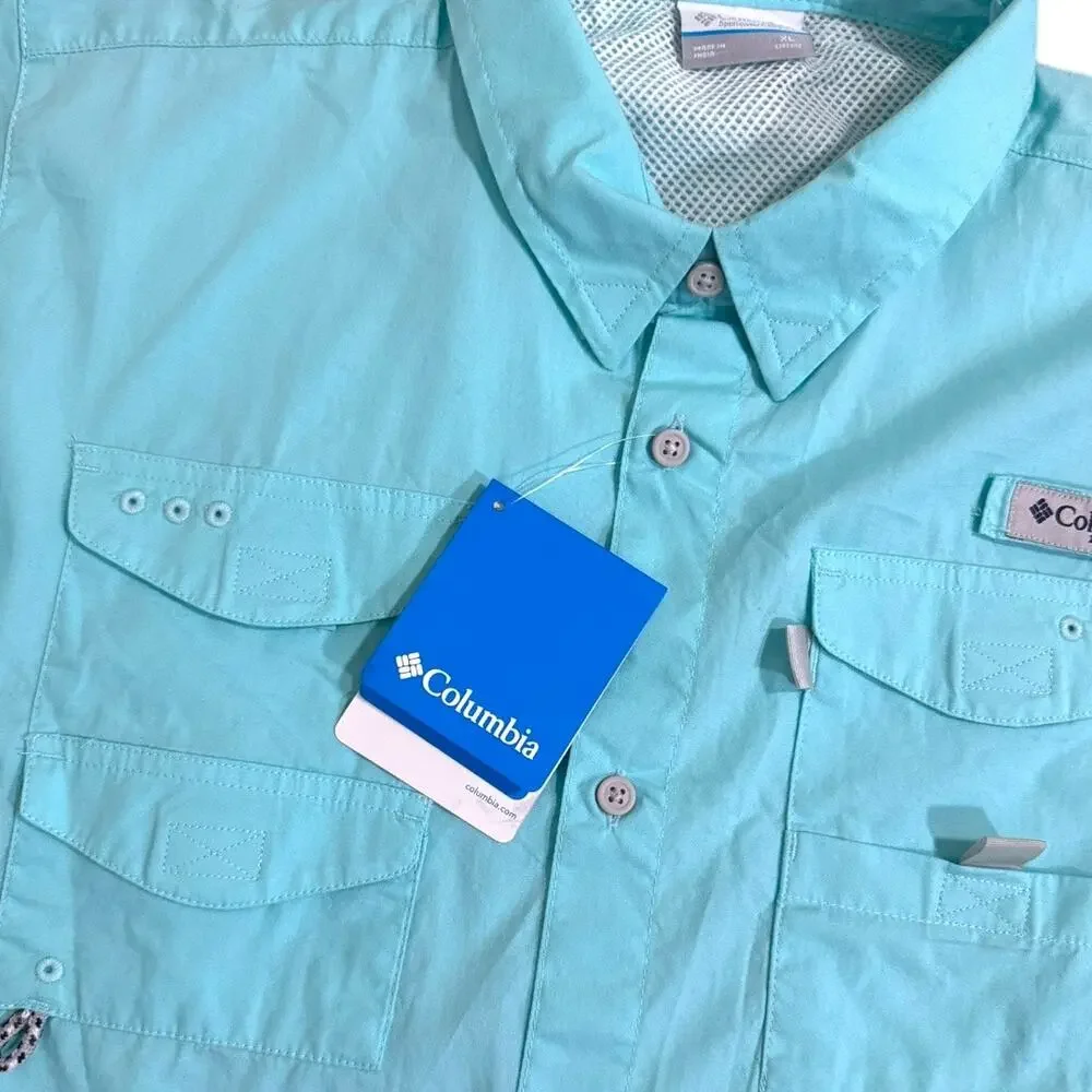 Columbia Boys Bahama Ii Short Sleeve Shirt - NWT - Size XL